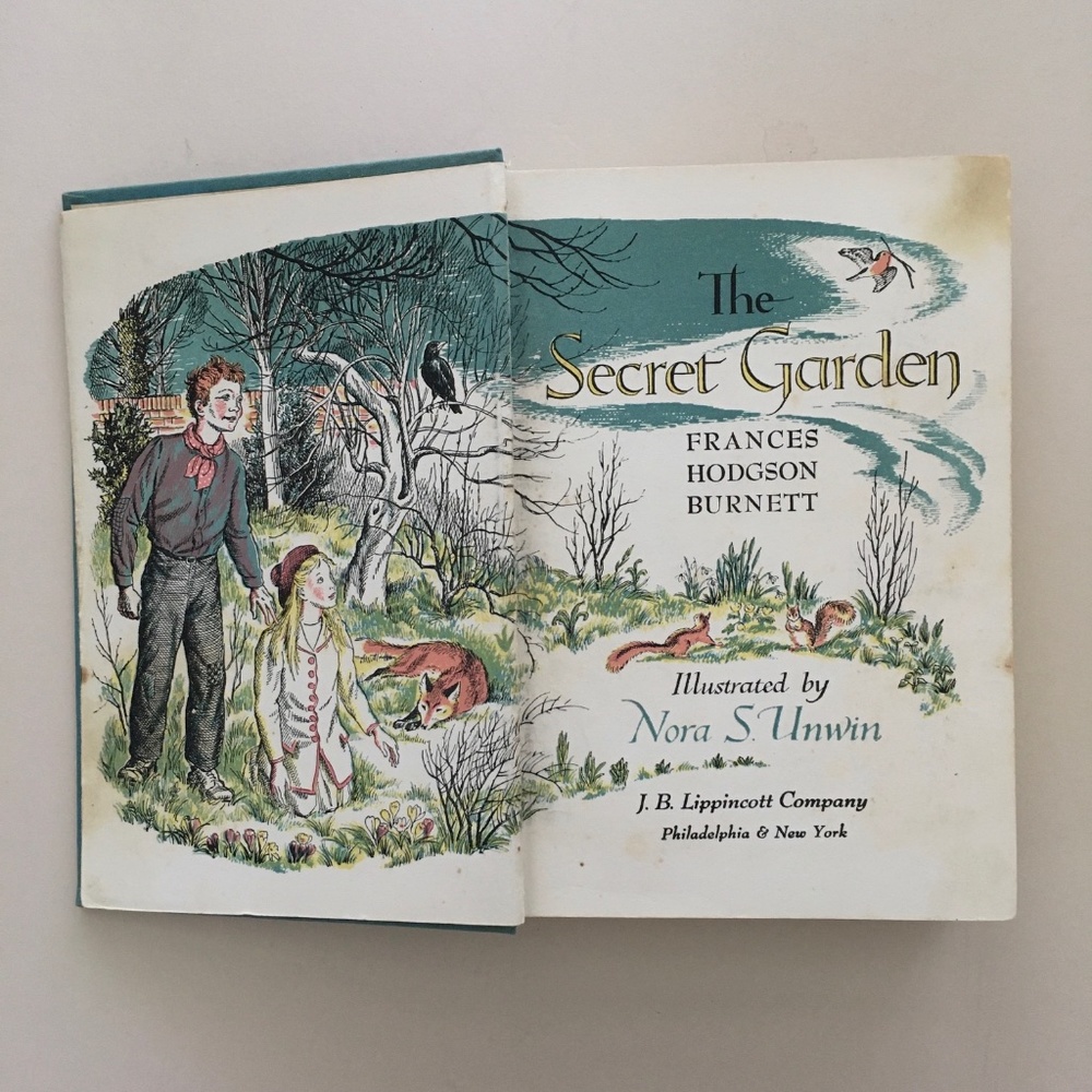 Rare Book 1938 The Secret Garden
